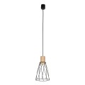 Lampa wisząca pojedyncza MODESTO z drucianym kloszem na GU10 10155 TK Lighting