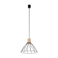 Zwis lampa wisząca czarna MODESTO styl retro na GU10 10156 TK Lighting