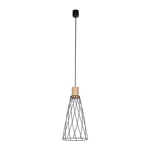 Lampa wisząca MODESTO z czarnym podłużnym kloszem na GU10 10157 TK Lighting