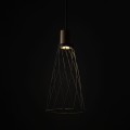 Lampa wisząca MODESTO z czarnym podłużnym kloszem na GU10 10157 TK Lighting