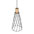 Lampa wisząca MODESTO z czarnym podłużnym kloszem na GU10 10157 TK Lighting