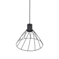 Lampa wisząca MODESTO BLACK pojedyncza z drucianym kloszem GU10 10160 TK Lighting