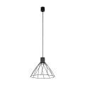 Lampa wisząca MODESTO BLACK pojedyncza z drucianym kloszem GU10 10160 TK Lighting
