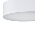 Lampa sufitowa RONDO gwint E27 moc 15W styl nowoczesny klosz tkanina | chrom 4242 TK lighting