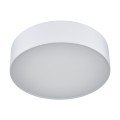 Lampa sufitowa RONDO gwint E27 moc 15W styl nowoczesny klosz tkanina | chrom 4242 TK lighting