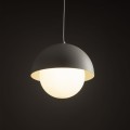 Lampa wisząca BONO BEIGE szklany biały klosz skandynawaki styl 10205 TK Lighting