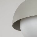 Lampa wisząca BONO BEIGE szklany biały klosz skandynawaki styl 10205 TK Lighting