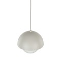 Lampa wisząca BONO BEIGE szklany biały klosz skandynawaki styl 10205 TK Lighting