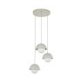 Lampa wisząca na rozecie BONO BEIGE na G9 szklane klosze 10206 TK Lighting