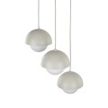 Lampa wisząca na rozecie BONO BEIGE na G9 szklane klosze 10206 TK Lighting