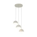 Lampa wisząca na rozecie BONO BEIGE na G9 szklane klosze 10206 TK Lighting