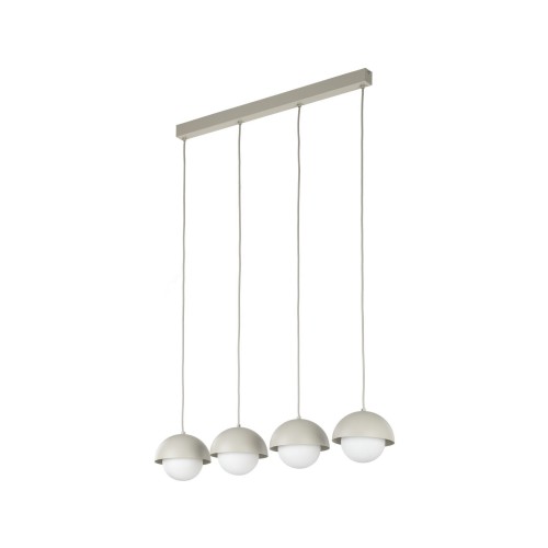 Lampa wisząca z czterema zwisami na listwie BONO BEIGE na G9 10213 TK Lighting