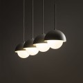 Lampa wisząca z czterema zwisami na listwie BONO BEIGE na G9 10213 TK Lighting