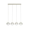 Lampa wisząca z czterema zwisami na listwie BONO BEIGE na G9 10213 TK Lighting