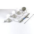 Lampa wisząca z czterema zwisami na listwie BONO BEIGE na G9 10213 TK Lighting