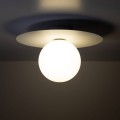 Elegancki kinkiet ścienny z białym szklanym kloszem PIXI WHITE 10227 TK Lighting