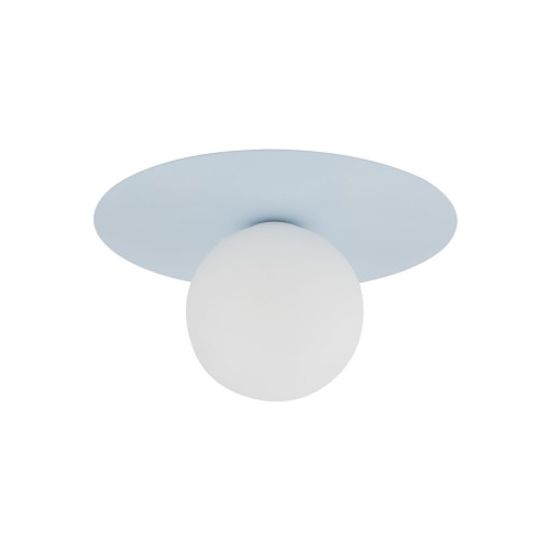 Lampa sufitowa/ścienna minimalistyczna PIXI BLUE szklany klosz 10230 TK Lighting
