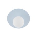 Lampa sufitowa/ścienna minimalistyczna PIXI BLUE szklany klosz 10230 TK Lighting