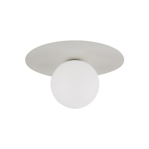 Kinkiet PIXI BEIGE klosz szklana mleczna kulka do sypialni 10231 TK Lighting