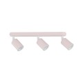 Listwa sufitowa z reflektorkami różowa 3*GU10 10234 TK Lighting