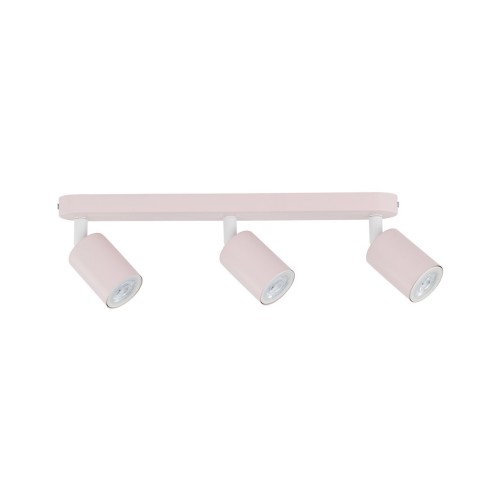 Listwa sufitowa z reflektorkami różowa 3*GU10 10234 TK Lighting