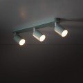 Lampa sufitowa miętowy kolor potrójna z reflektorkami GU10 10236 TK Lighting