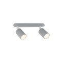 Lampa sufitowa LIVIA GREY minimalistyczna dwa reflektorki GU10 10241 TK Lighting