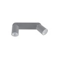 Lampa sufitowa LIVIA GREY minimalistyczna dwa reflektorki GU10 10241 TK Lighting