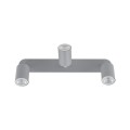 Sufitowe reflektorki na listwie szare z regulacją 3*Gu10 10242 TK Lighting
