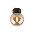 Kinkiet ścienny EATERA z bursztynowym szklanym kloszem gwint G9 10256 TK Lighting
