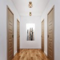 Elegancki kinkiet szklany bursztynowy klosz na G9 ESTERA GOLD 10257 TK Lighting
