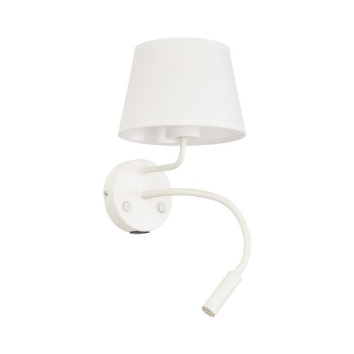 Kinkiet z włącznikami i regulowanym ramieniem, ładowanie USB 10204 TK Lighting