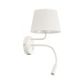 Kinkiet z włącznikami i regulowanym ramieniem, ładowanie USB 10204 TK Lighting