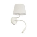 Kinkiet z włącznikami i regulowanym ramieniem, ładowanie USB 10204 TK Lighting
