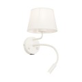 Kinkiet z włącznikami i regulowanym ramieniem, ładowanie USB 10204 TK Lighting
