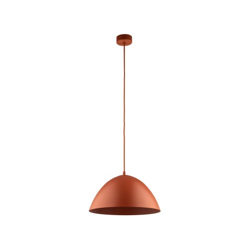 Lampa wisząca FARO BRICK ceglasty klosz kopuła do salonu 34 10259 TK Lighting