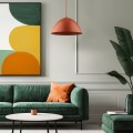 Lampa wisząca FARO BRICK ceglasty klosz kopuła do salonu 34 10259 TK Lighting