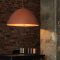 Lampa wisząca FARO BRICK ceglasty klosz kopuła do salonu 34 10259 TK Lighting