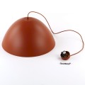 Lampa wisząca Faro z kloszem o Ø50 cm w kolorze BRICK na E27 10260 TK Lighting