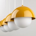 Lampa wisząca na listwie metalowo-szklane klosze BONO OCHRA 10267 TK Lighting