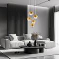 Lampa wisząca BONO OCHRA 5 10268 TK Lighting