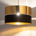 Lampa wisząca HILTON gwint E27 moc 15W styl nowoczesny klosz tkanina | czarny 4346 TK lighting