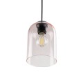 Lampa wisząca zwis MOLLY PINK szklany klosz na E27 10296 TK Lighting