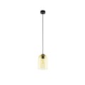 Lampa wisząca szklany klosz MOLLY żółta na E27 do salonu 10297 TK Lighting