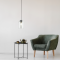 Lampa wisząca szklany pojedynczy klosz MOLLY GREEN E27 10298 TK Lighting