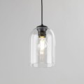 Lampa wisząca MOLLY gwint E27 moc 15W styl nowoczesny szklany klosz | czarny 10300 TK lighting