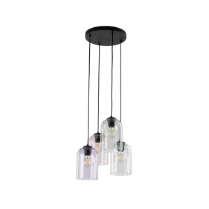 Lampa wisząca z czterema szklanymi kloszami na rozecie MOLLY 10301 TK Lighting