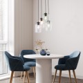 Lampa wisząca z czterema szklanymi kloszami na rozecie MOLLY 10301 TK Lighting