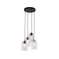 Lampa wisząca z czterema szklanymi kloszami na rozecie MOLLY 10301 TK Lighting