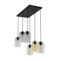 Lampa wisząca z eleganckimi szklanymi kloszami MOLLY 6 10302 TK Lighting